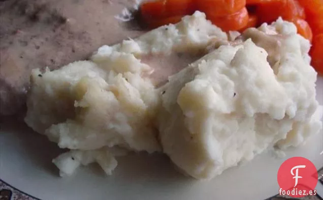 Puré de Patatas con Ajo de primera Calidad
