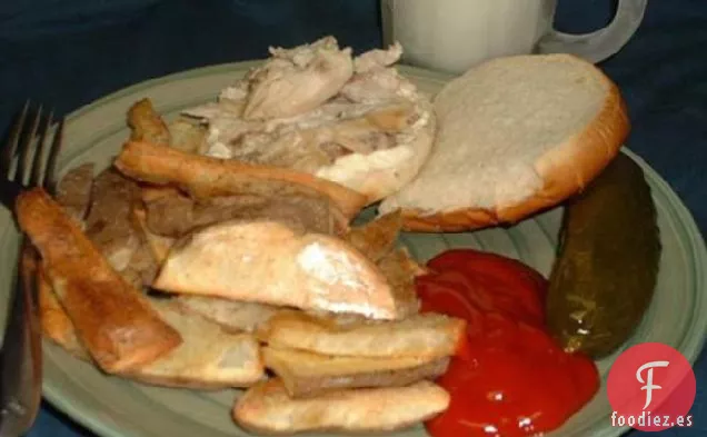 Papas Fritas Al Horno Dos Veces