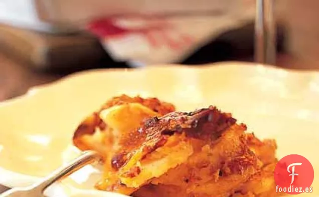 Patata y Tomate Seco Gratinado al Sol