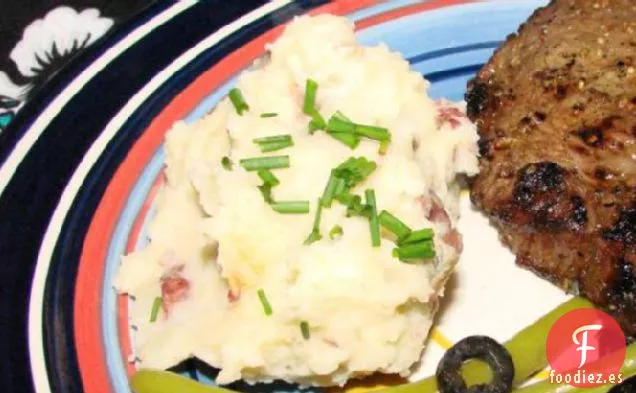 Puré de Papas Cremoso y Saludable con Parmesano