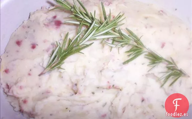 Patatas con Queso Parmesano y Jamón