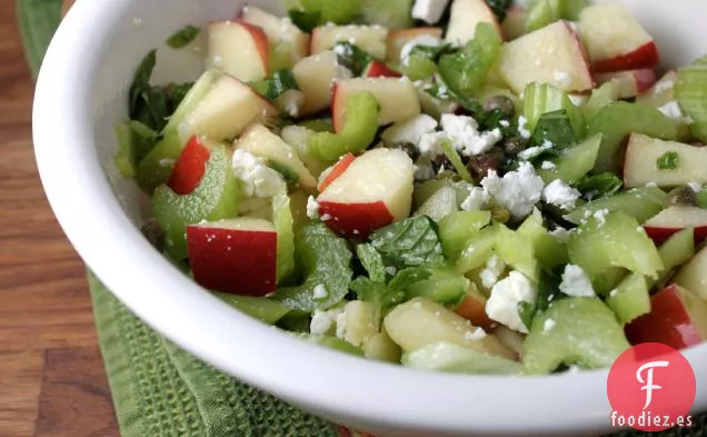 Ensalada Dulce, Salada, Crujiente, Con Sabor A Manzana Y Apio