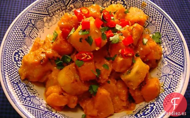 Batatas Tahitianas Con Fei (plátanos)