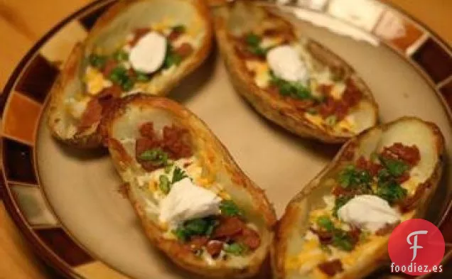 Pieles de Patata Estilo Restaurante