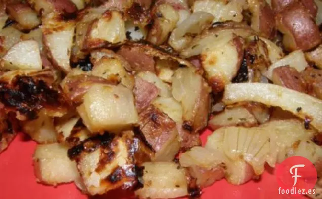 Patatas Asadas Bajas en Grasa