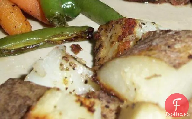 Patatas al Parmesano Sazonadas al Horno / Barbacoa