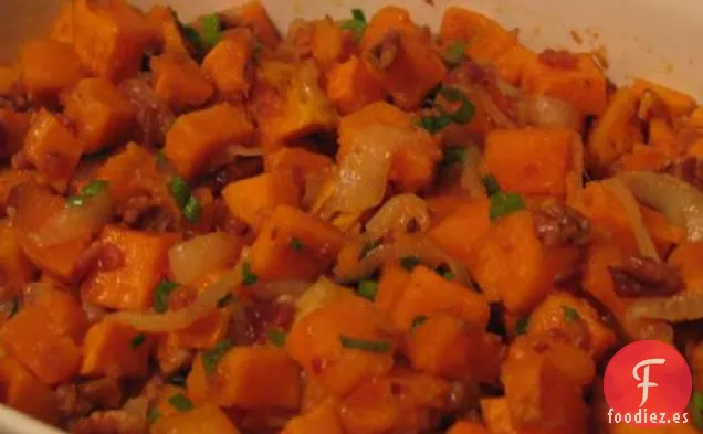Ensalada Caliente de Camote