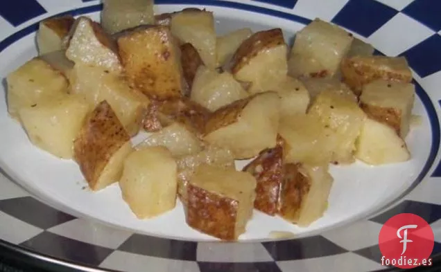 Brie al Horno, Patatas, Jamón y Huevos