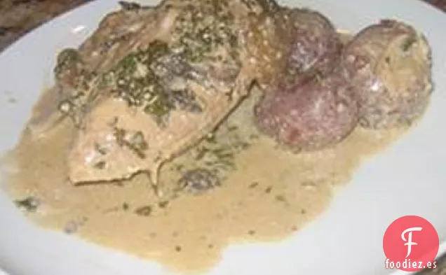 Pollo de Perejil de Cocción Lenta