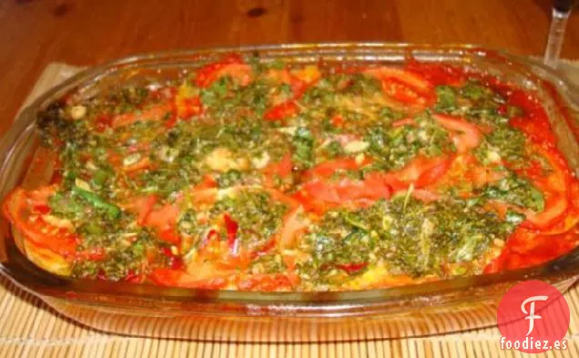 Tarta de Patata y Tomate