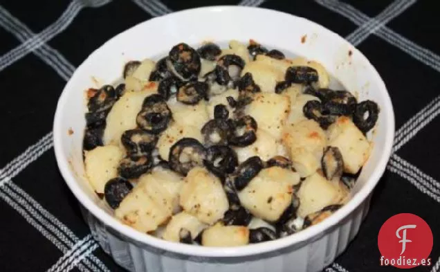 Patatas Trituradas y Aceitunas