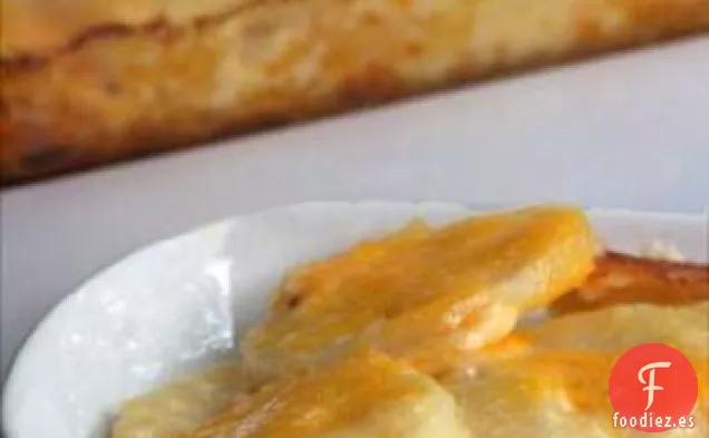 Patatas Festoneadas con Queso Cheddar Simplemente Ricas