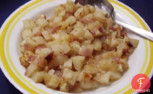 Patatas suecas a la crema de Skane (Skansk Potatis)