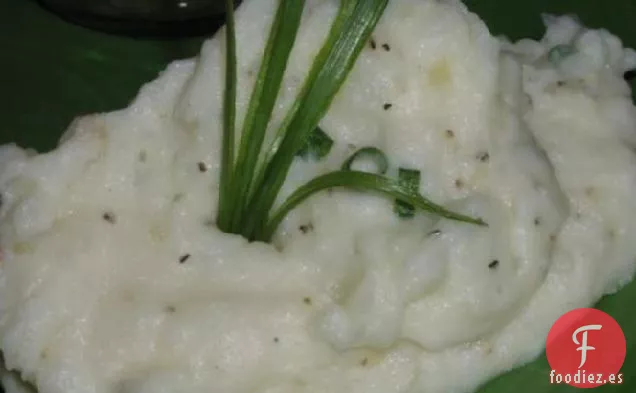Puré de Papas Asiago con Ajo