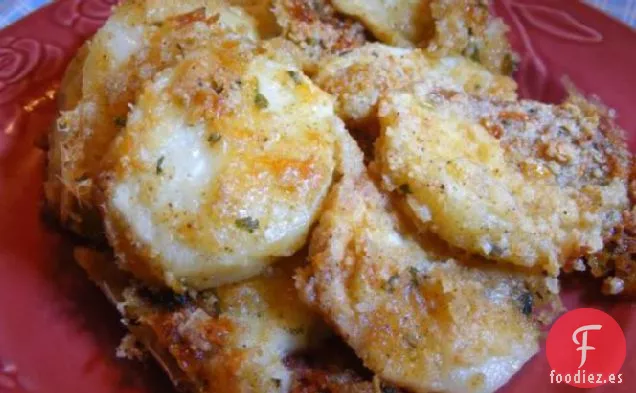 Patatas Mozzarella a la Parmesana
