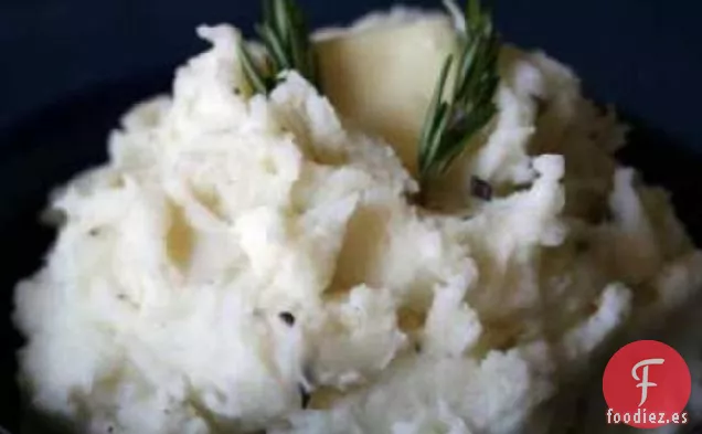 Puré de Patatas con Queso Azul y Romero