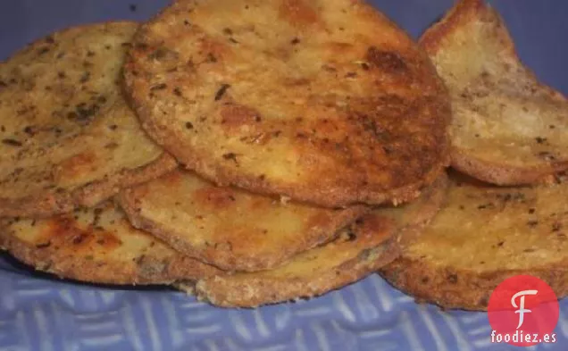 Rodajas de Patatas a la Parmesana