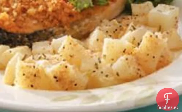 Patatas a la Parmesana En Cubos