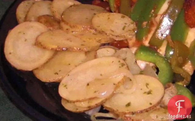 Melaza Patatas Nuevas Con Nueces