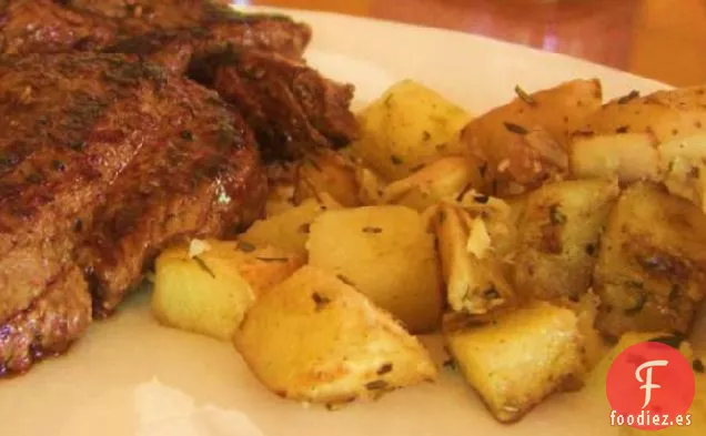 Patatas Nuevas a la Parrilla con Parmesano y Hierbas