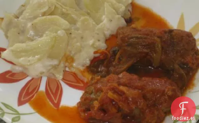 Patatas Festoneadas para Dos