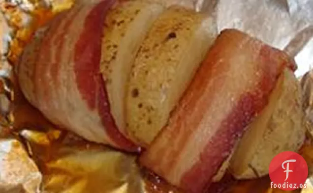 Patatas con Tocino a la Parrilla