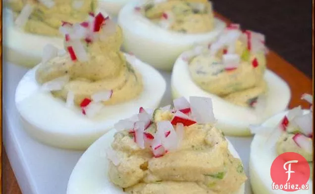 Huevos Rellenos de Garam Masala