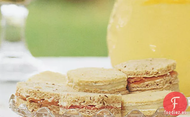 Sándwiches de Té de Verduras Crujientes