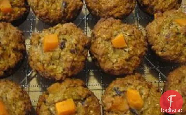 Magdalenas de Espelta de Batata de Dátiles (Veganas)