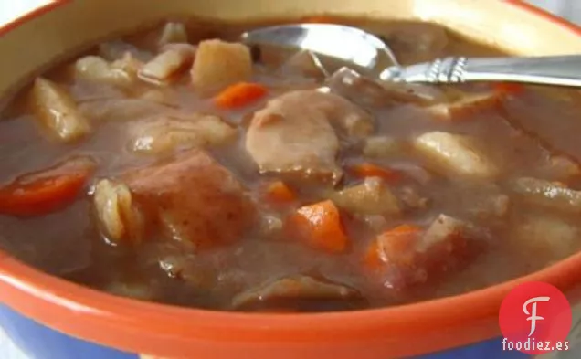 Estofado de Ternera y Champiñones Crock Pot