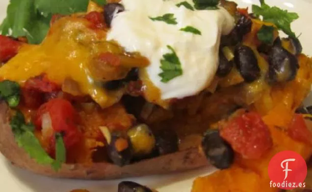 Batatas y Frijoles Negros del Suroeste