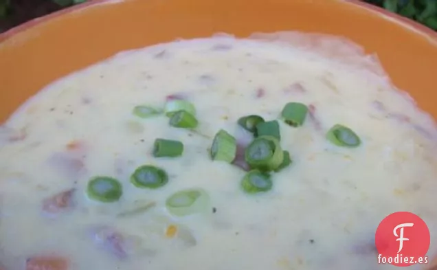 Sopa de Patata Poderosamente Deliciosa