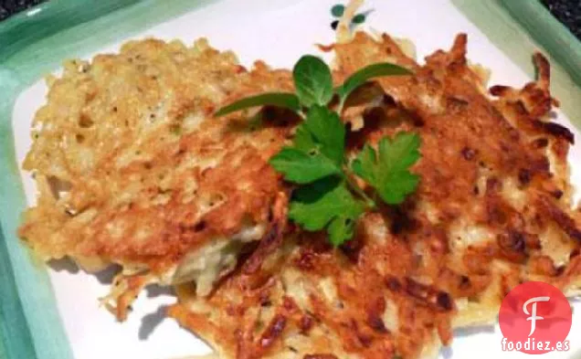 Tortitas de Batata, Cebolla y Tomillo