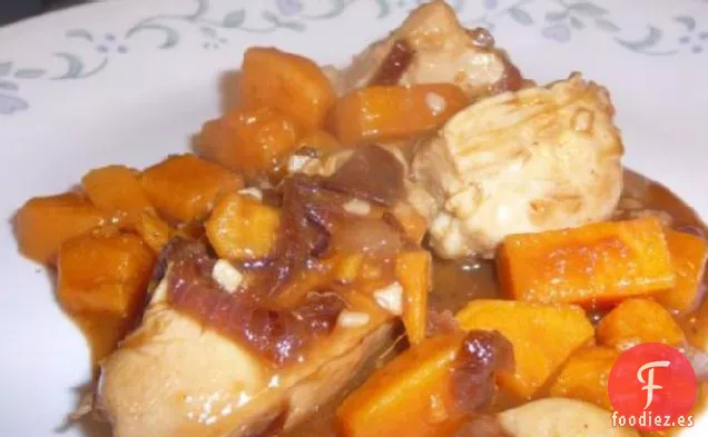 Cazuela de Pollo y Batata