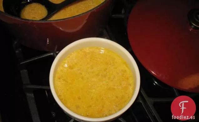Sopa De Batata Con Mascarpone
