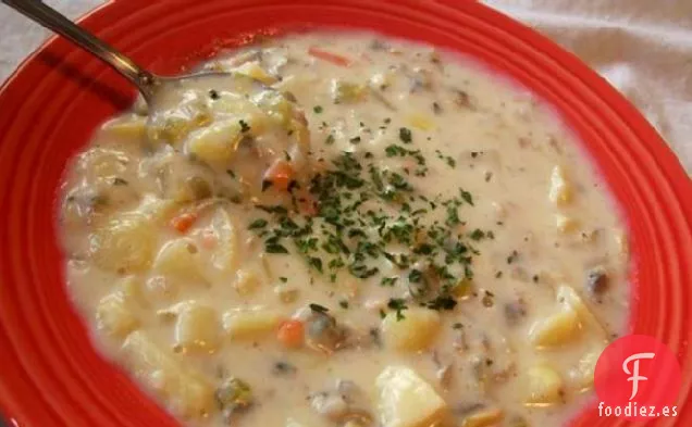 Sopa Cremosa, Gruesa Y Húmeda