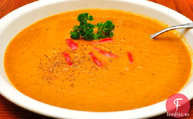 Sopa India de Boniato con Especias