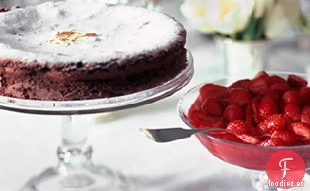 Pastel de Chocolate y Almendras de Helen Nash