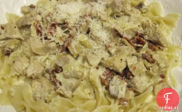 Pasta de Pollo y Pajarita