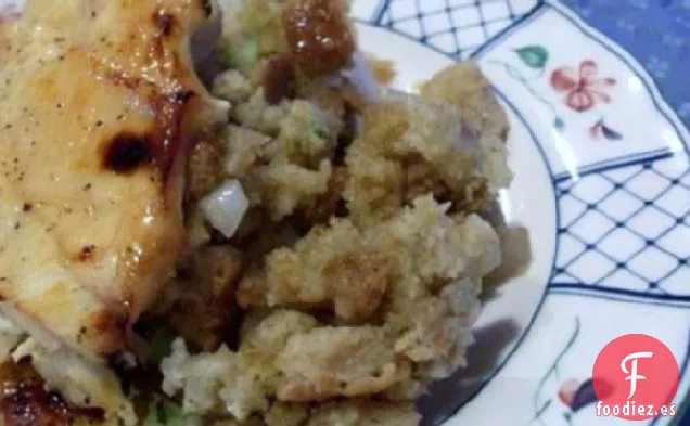 Pechuga de Pollo Amaretto Estilo Navideño