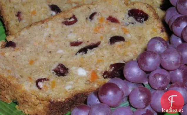 Pan de Ñame de Arándano