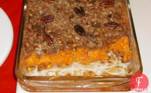 Batatas Bourbon Con Guarnición De Pacanas