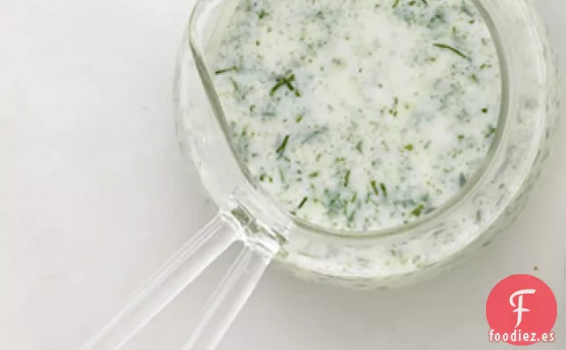 Vinagreta de Suero de Mantequilla y Hierbas