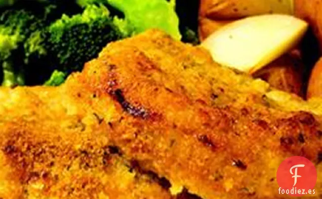 Chuletas De Cerdo Fritas Al Horno
