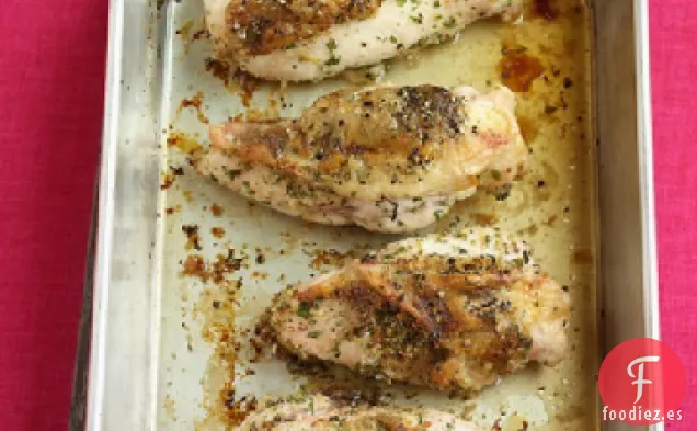 Pechugas de Pollo Rellenas de Parmesano