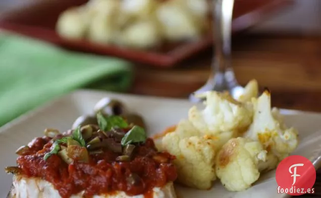 Fletán Al Horno À La Wolfgang Puck