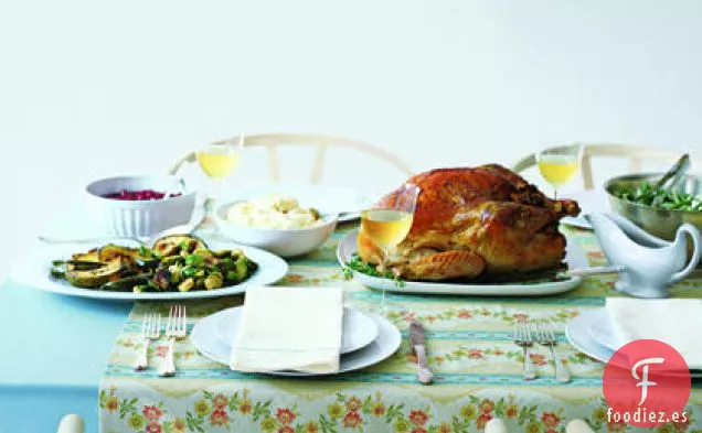 Pavo con Salsa de Acción de Gracias