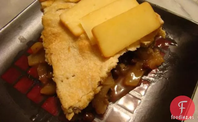 ¡Pastel de Manzana Inglés a la Antigua Con un Beso y un Apretón!