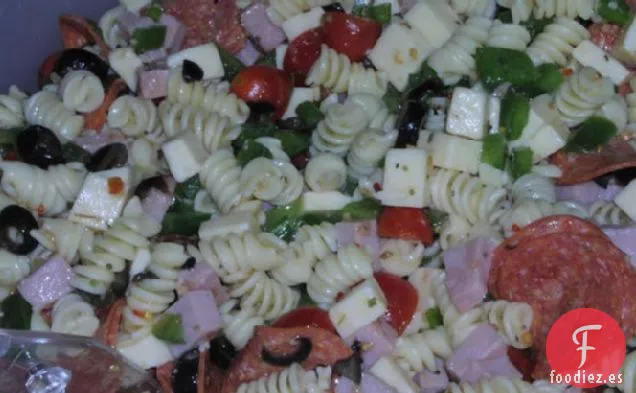 Ensalada de Pasta de Pizza Suprema