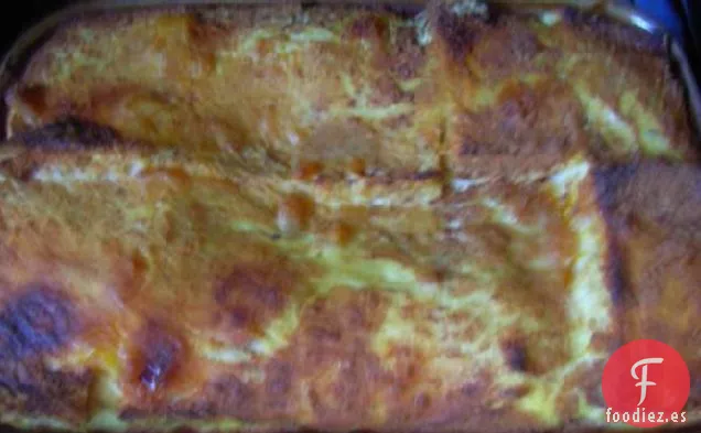 Budín de Pan y Mantequilla-Sin gluten